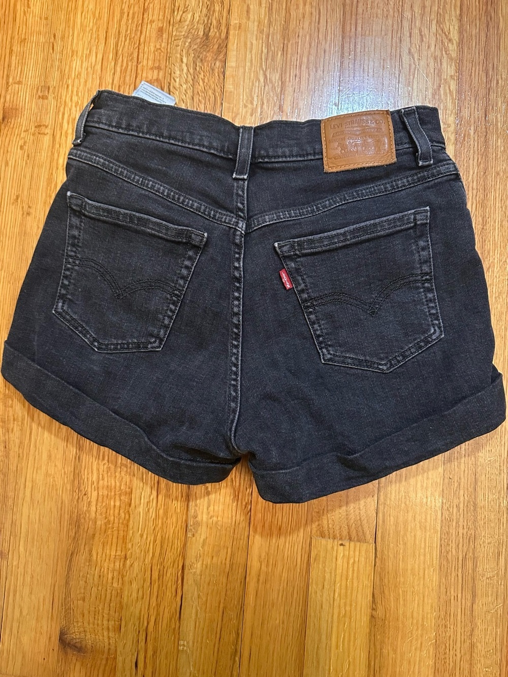 Levi's Women's Premium  Shorts Color black Size 25(a1)